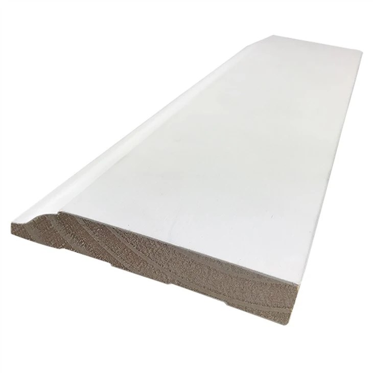 Finger Joint Wood Window Frame Baseboard Mouldings