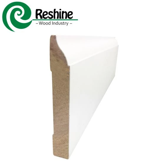 Gesso-pinnoitetut MDF-jalkalistot