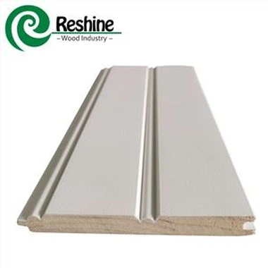 Valkoinen pohjamaalattu jalkalista vuori